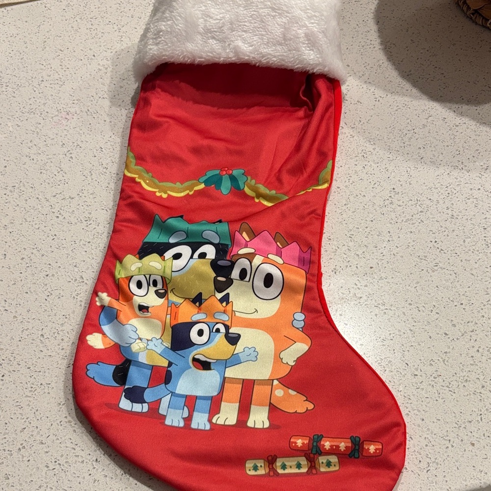 Bluey Christmas Stocking